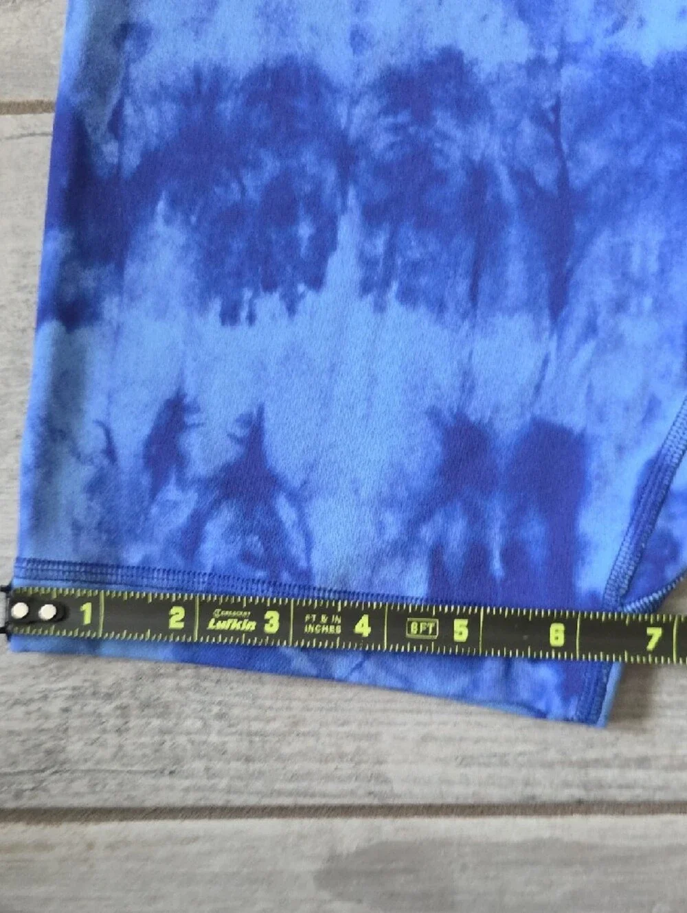 Lululemon Align Blue Tie-Dye Women’s Bike Shorts - Picture 7 of 10